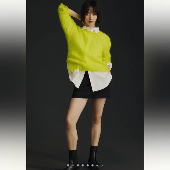 Anthropologie the posey stitchy distressed sweater - Picture 3 of 14